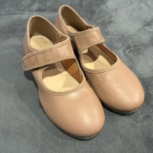 Girls So Danca Tan Tap Shoes Size 13